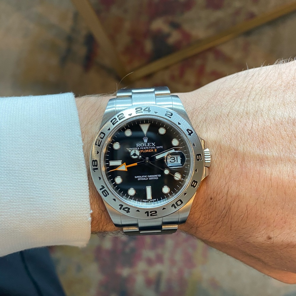 SOLD!!! Rolex Explorer II (216570) 42mm full set